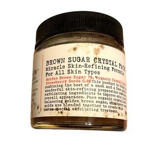C O Bigelow Brown Sugar Crystal Face Polish Original Formula & Packaging NEW 4oz